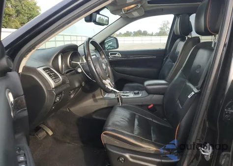 2013 Jeep Grand Cherokee Overland z USA, uszkodzony, nr VIN 1C4RJFCT0DC633230